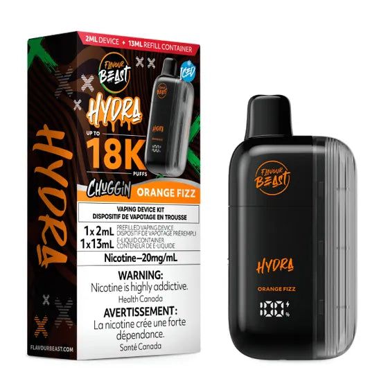 Flavour Beast Hydra 18K – Orange Fizz Iced