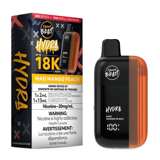 Flavour Beast Hydra 18K – Mad Mango Peach