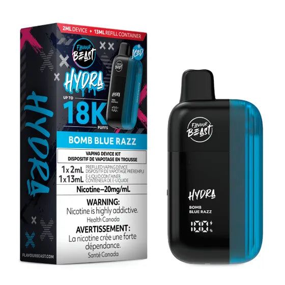 Flavour Beast Hydra 18K – Bomb Blue Razz Iced