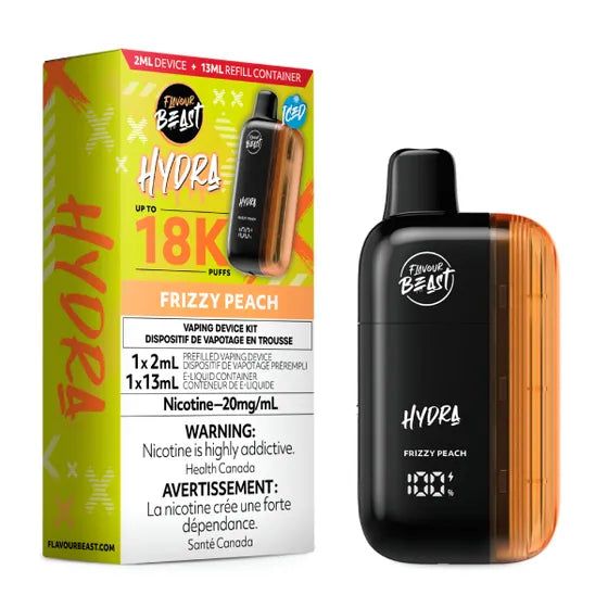 Flavour Beast Hydra 18K – Frizzy Peach Iced