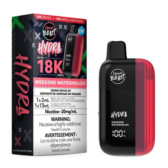 Flavour Beast Hydra 18K – Weekend Watermelon Iced