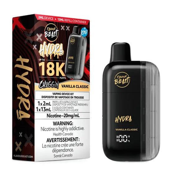 Flavour Beast Hydra 18K – Vanilla Classic Iced