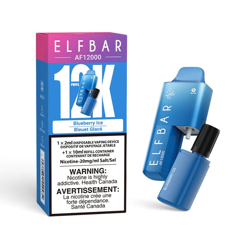 Elf Bar AF12000 – Blueberry Ice