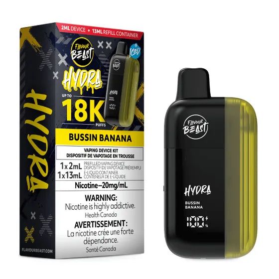 Flavour Beast Hydra 18K – Bussin Banana Iced