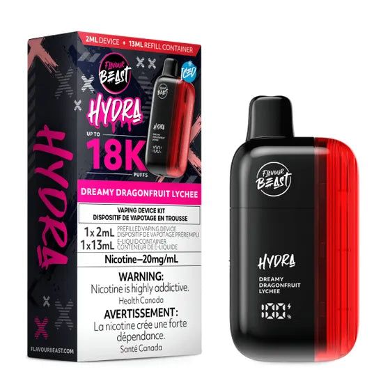 Flavour Beast Hydra 18K – Dreamy Dragonfruit Lychee
