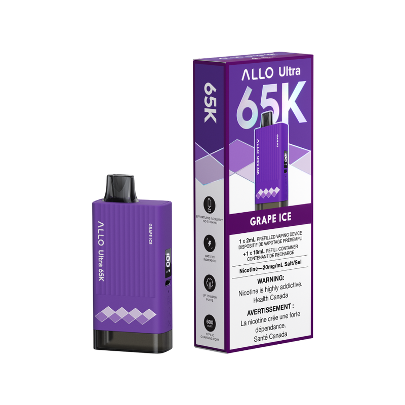 Allo Ultra 65K – Grape Ice
